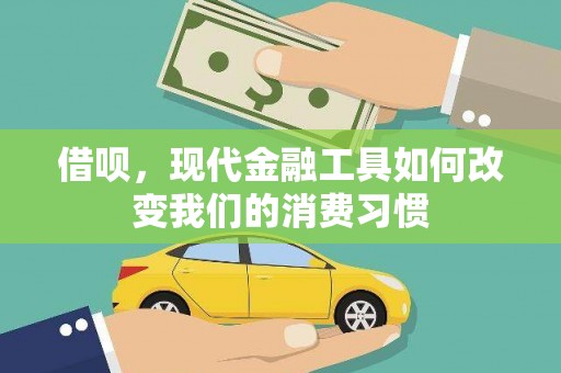 松桃借呗，现代金融工具如何改变我们的消费习惯
