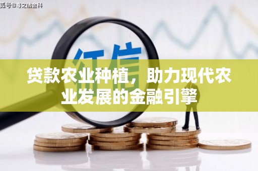 松桃贷款农业种植，助力现代农业发展的金融引擎