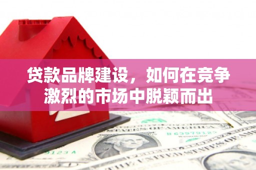 松桃贷款品牌建设，如何在竞争激烈的市场中脱颖而出