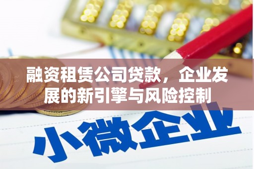 松桃融资租赁公司贷款，企业发展的新引擎与风险控制