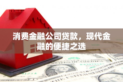 松桃消费金融公司贷款，现代金融的便捷之选