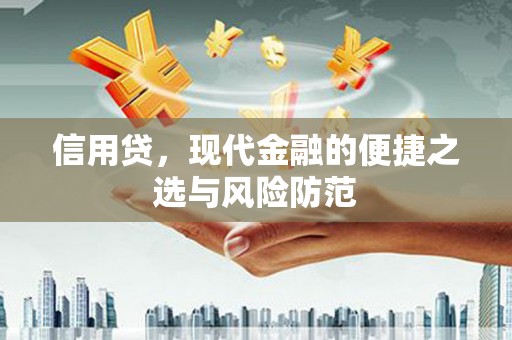 松桃信用贷，现代金融的便捷之选与风险防范