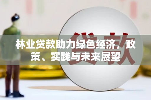 松桃林业贷款助力绿色经济，政策、实践与未来展望